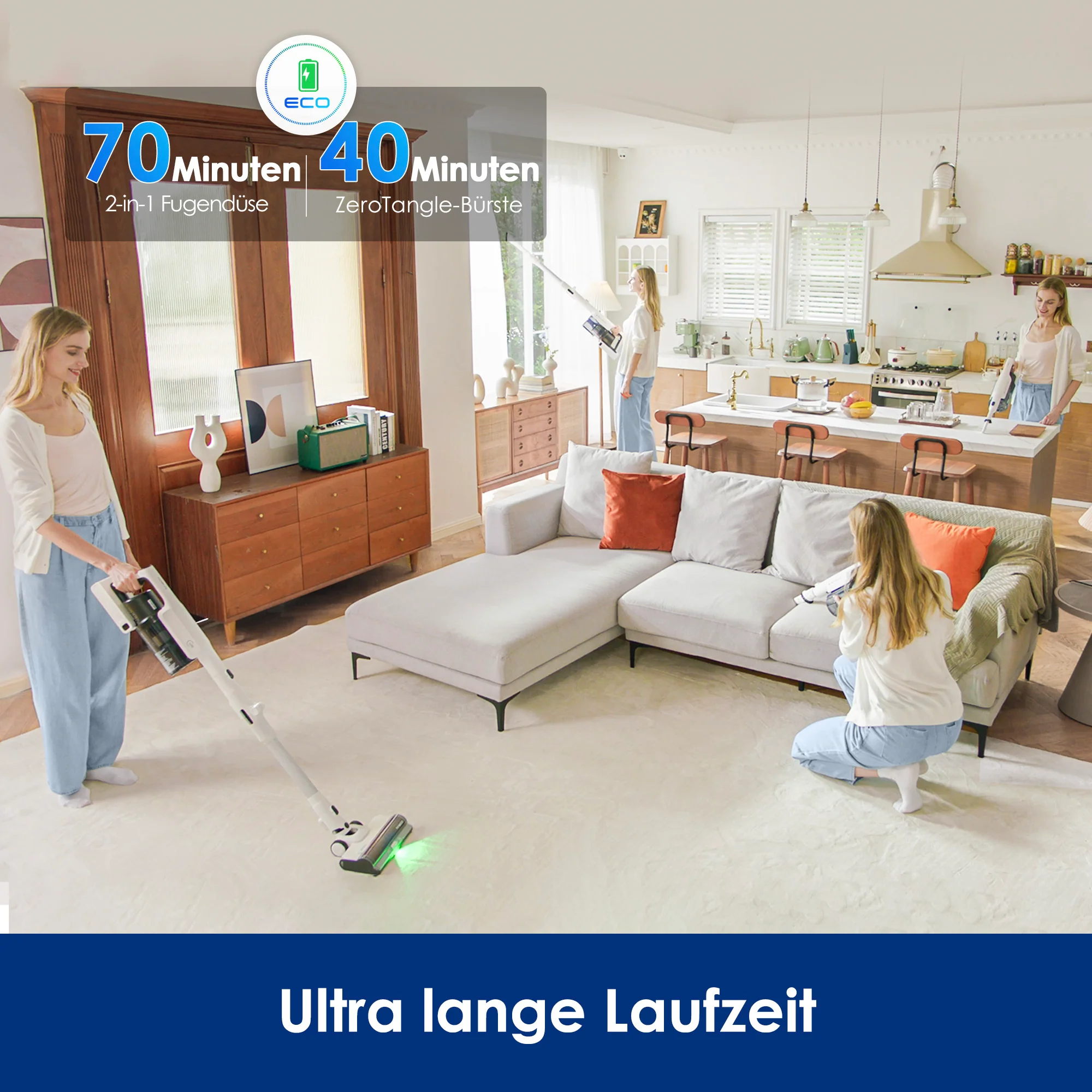 Tineco PURE ONE A50S Plus kabelloser Stabstaubsauger - Image 7