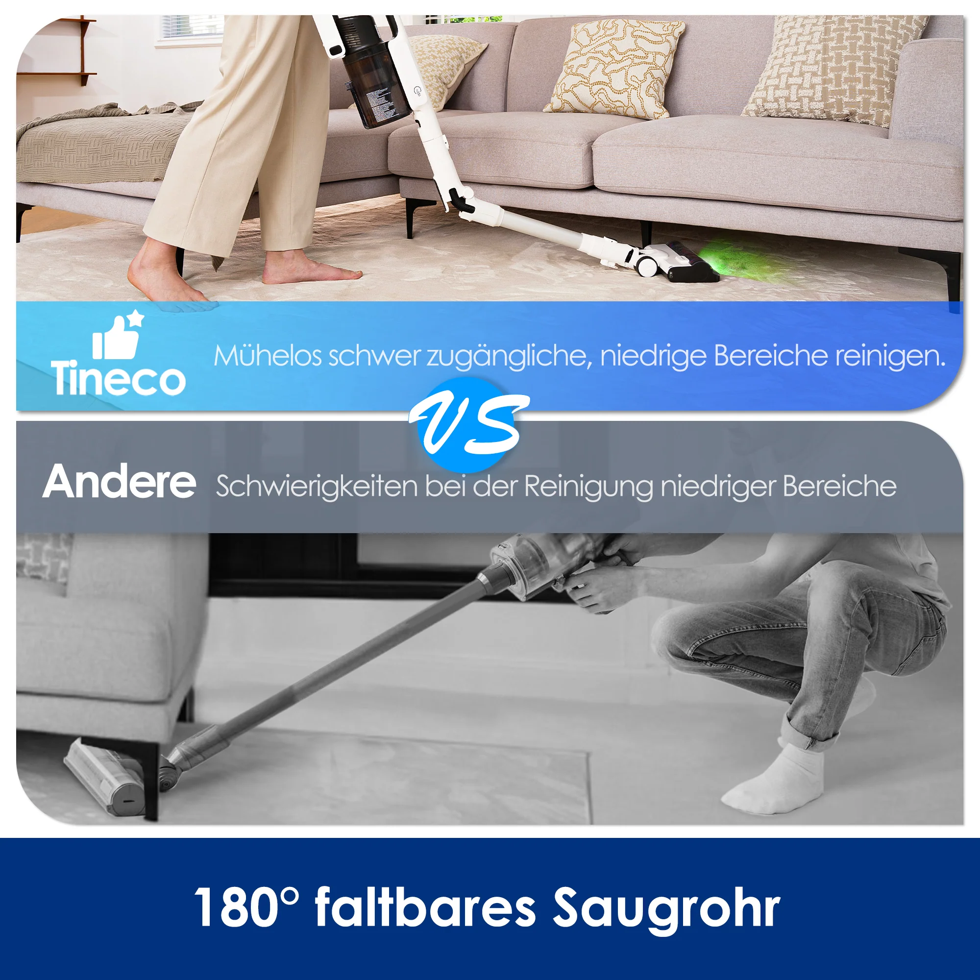 Tineco PURE ONE A50S Plus kabelloser Stabstaubsauger - Image 8