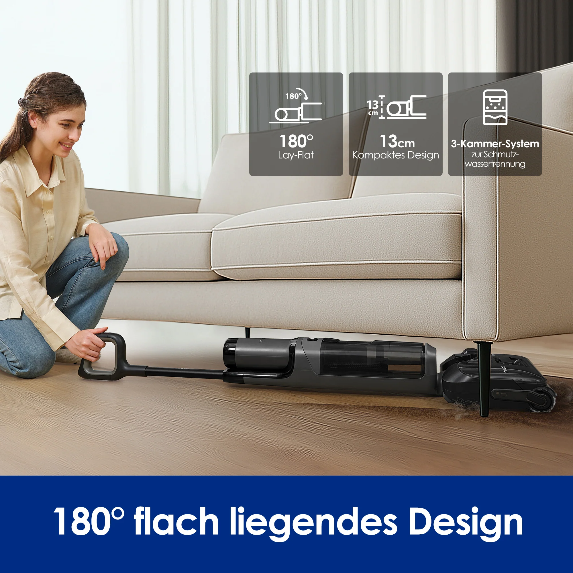 Tineco FLOOR ONE i6 Stretch Nass- und Trockensauger - Image 5