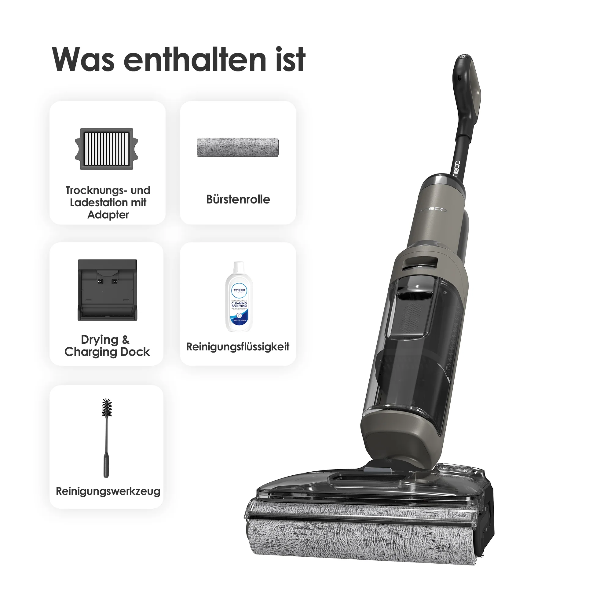Tineco FLOOR ONE i6 Stretch Nass- und Trockensauger - Image 9