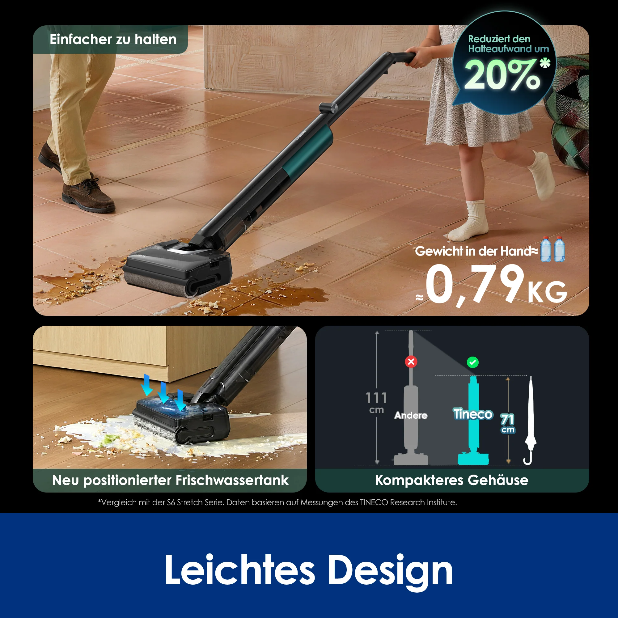 Tineco FLOOR ONE i7 Fold Nass- und Trockensauger - Image 4