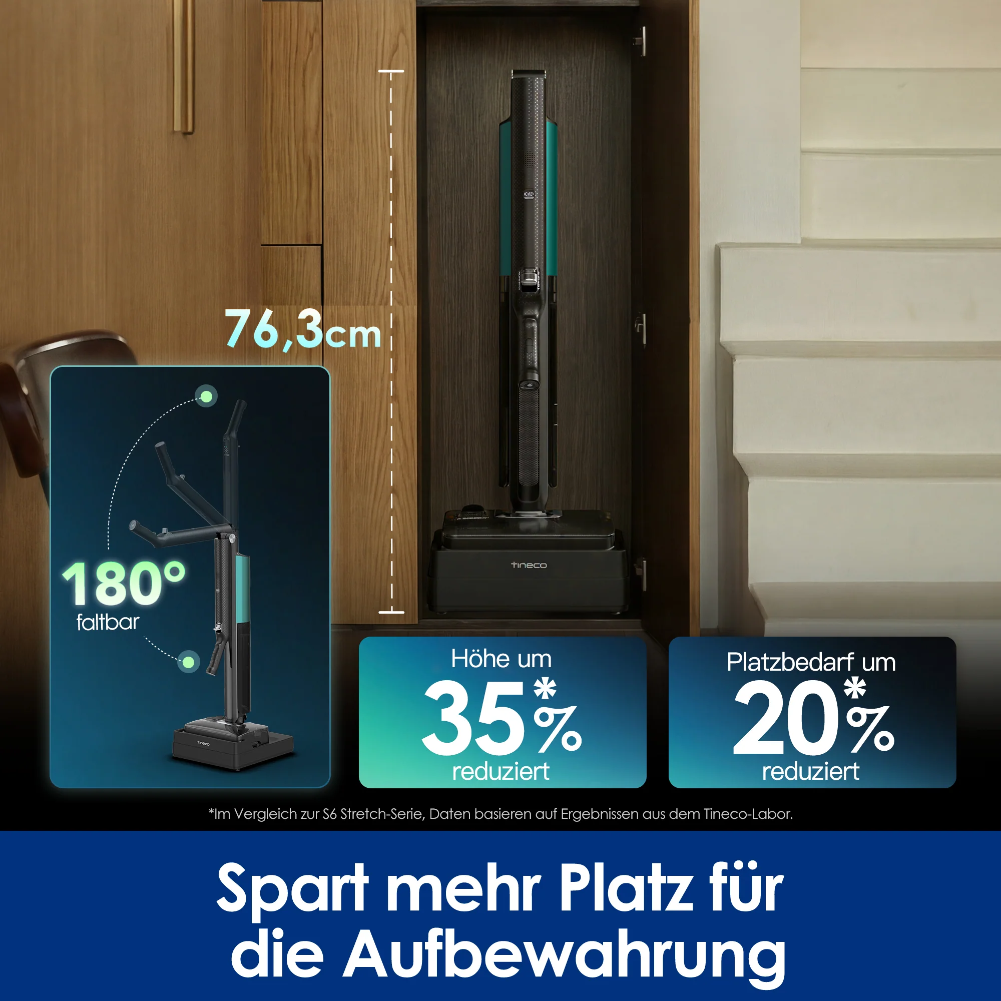 Tineco FLOOR ONE i7 Fold Nass- und Trockensauger - Image 7