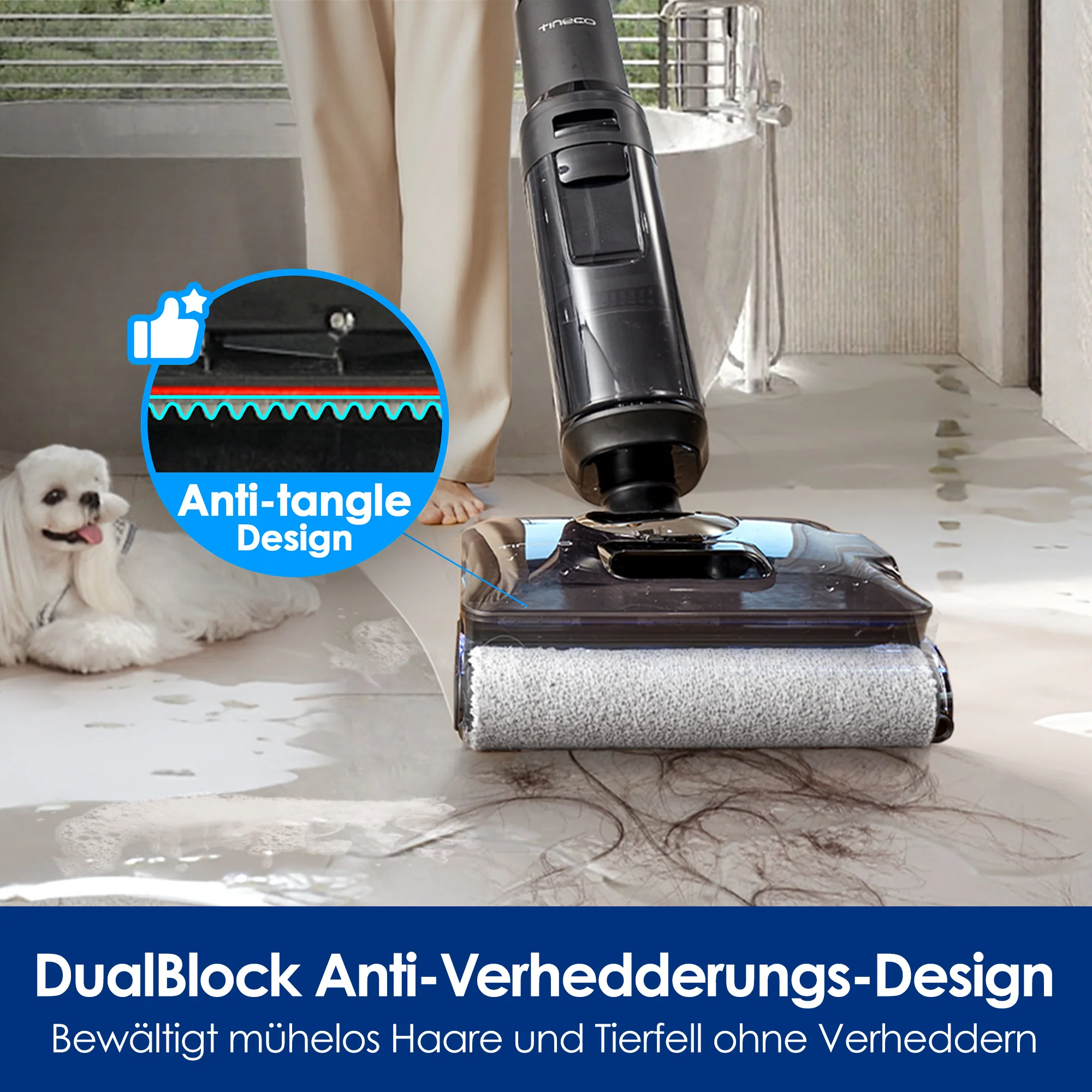 Tineco FLOOR ONE S7 Stretch Steam Nass- und Trockensauger - Image 4