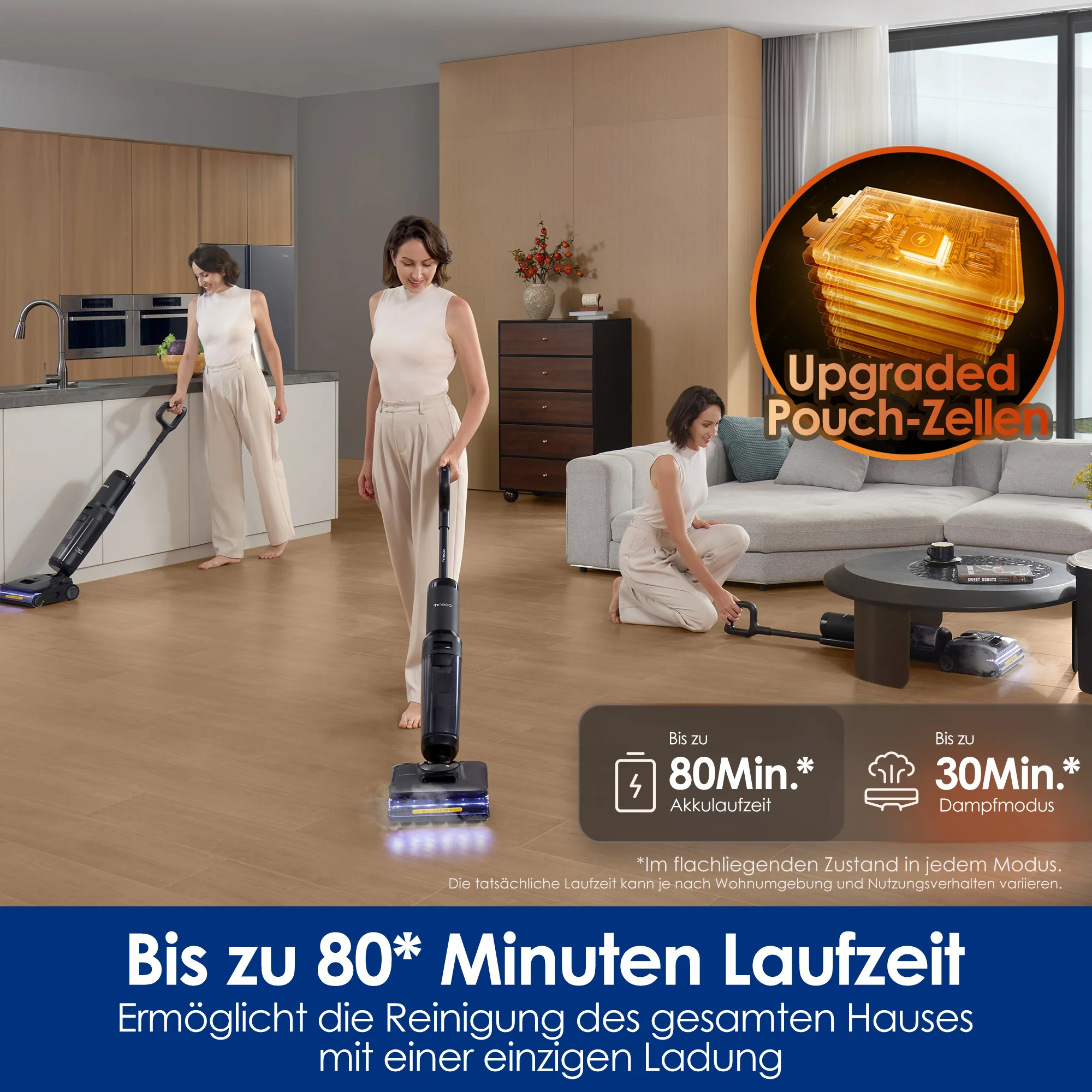 Tineco FLOOR ONE S7 Stretch Steam Nass- und Trockensauger - Image 6