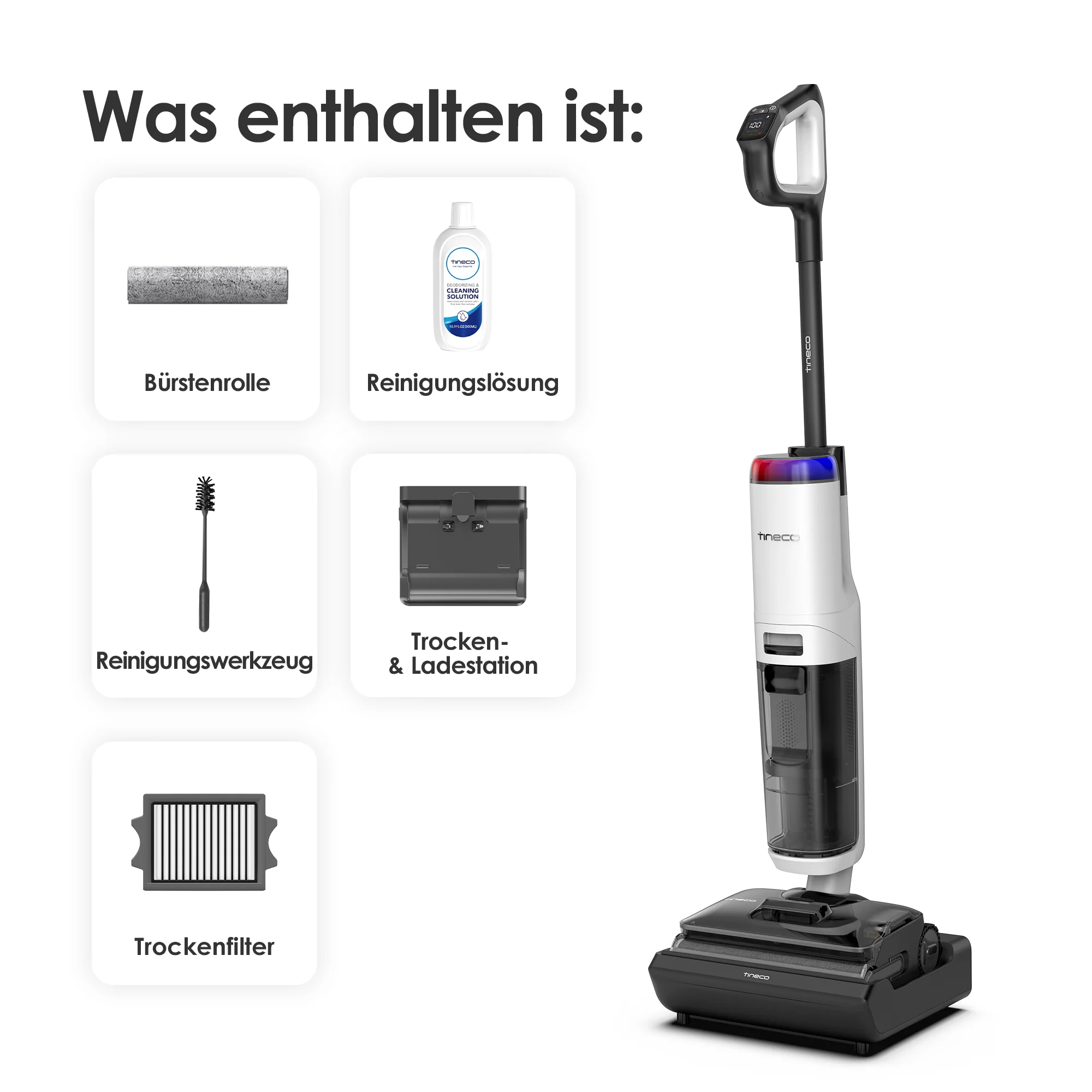 Tineco FLOOR ONE S7 Stretch Turbo Nass- und Trockensauger - Image 10