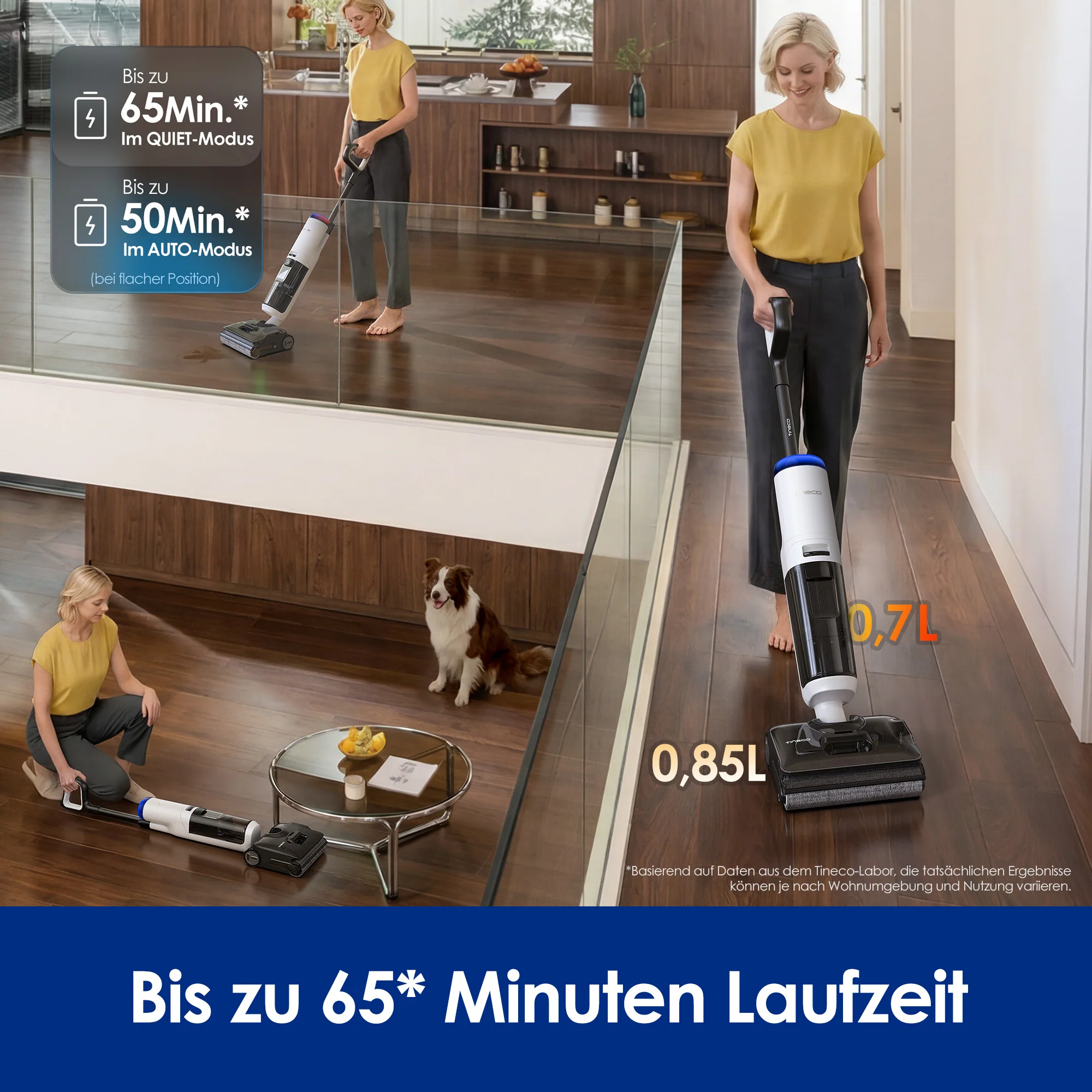 Tineco FLOOR ONE S7 Stretch Turbo Nass- und Trockensauger - Image 8