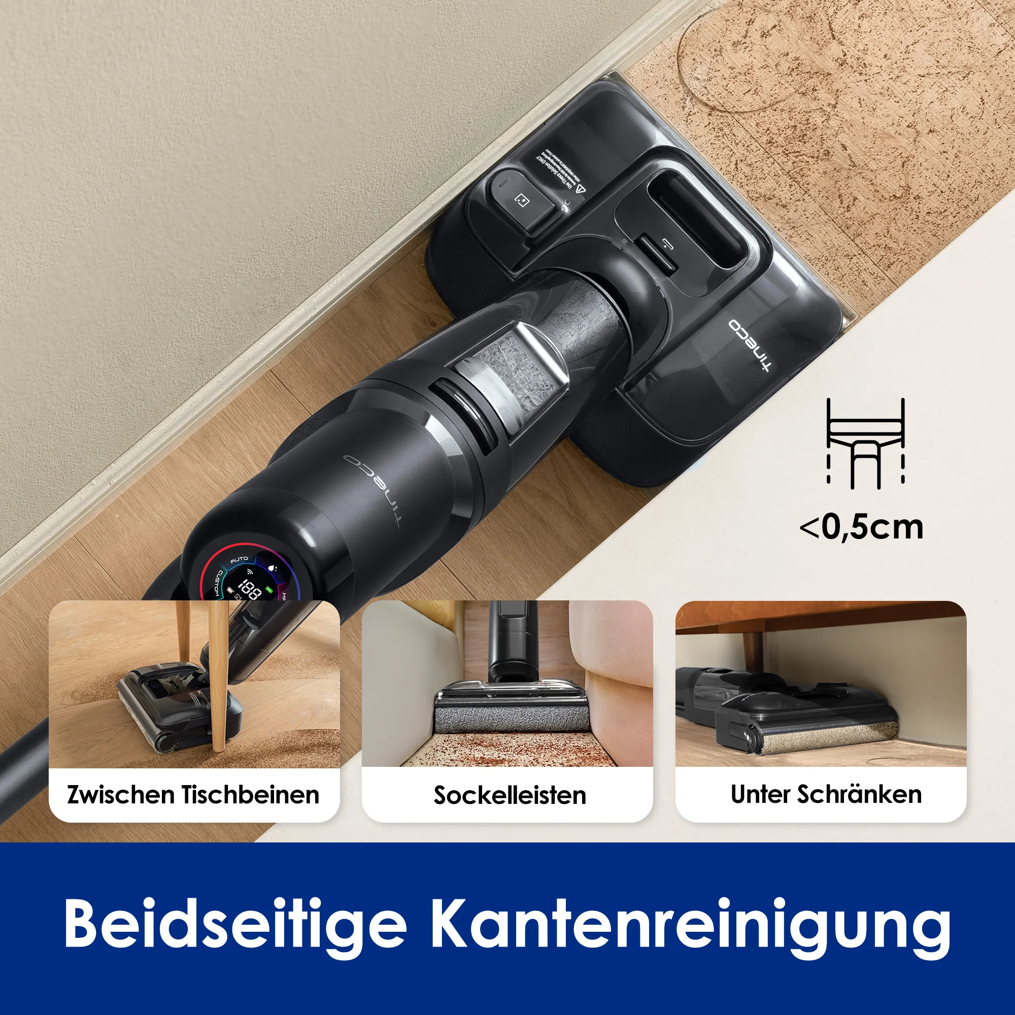 Tineco FLOOR ONE S7 Stretch Ultra intelligenter Nass- und Trockensauger - Image 5