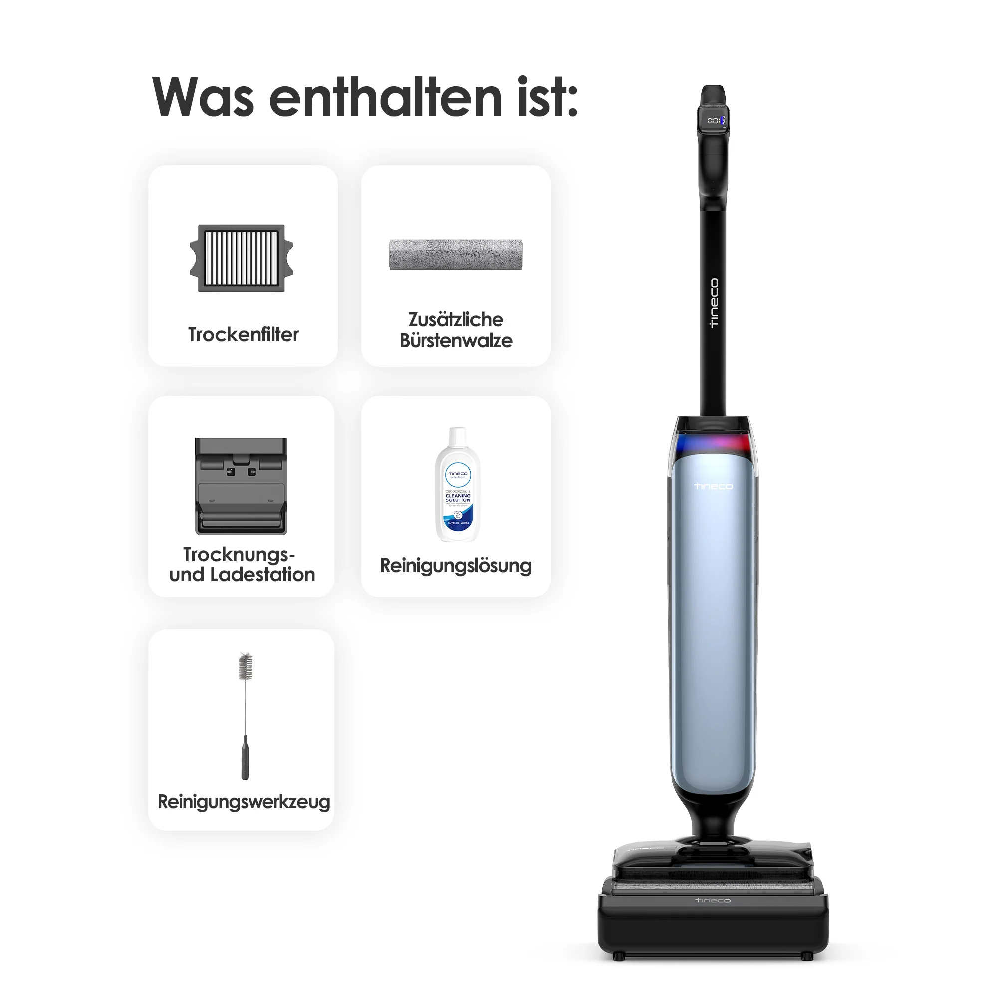 Tineco FLOOR ONE S9 Artist Nass- und Trockensauger - Image 10