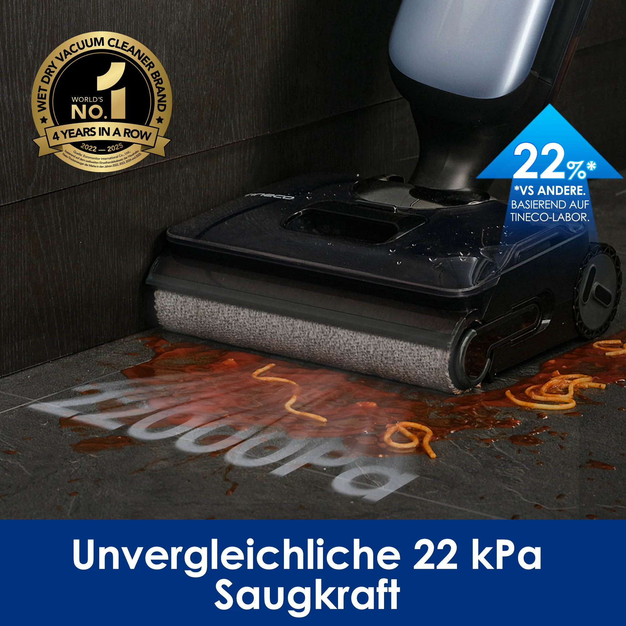 Tineco FLOOR ONE S9 Artist Nass- und Trockensauger - Image 3