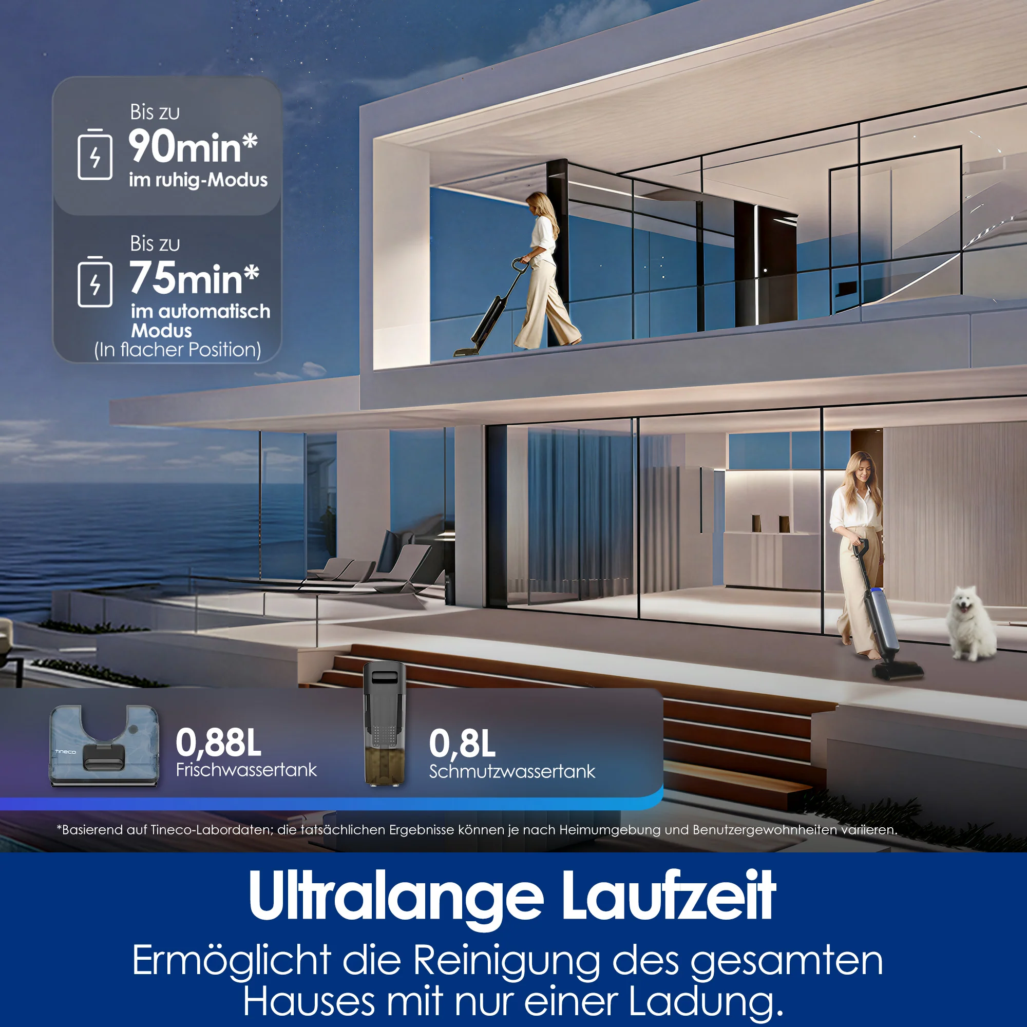 Tineco FLOOR ONE S9 Artist Steam Pro Nass- und Trockensauger - Image 5