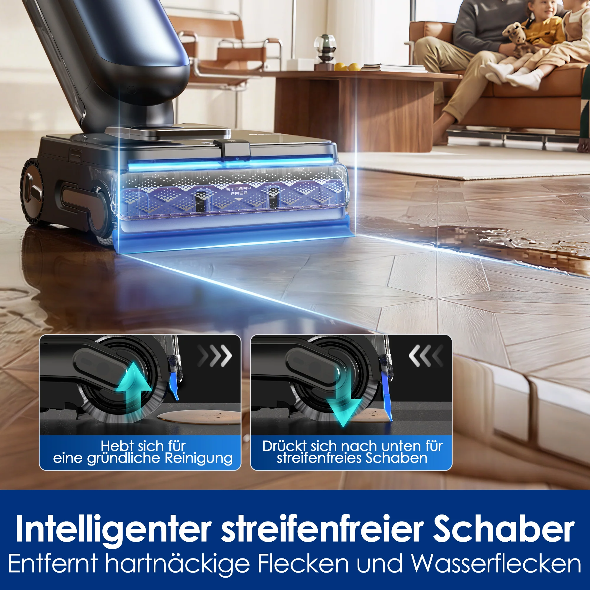 Tineco FLOOR ONE Station S9 Artist Nass- und Trockensauger - Image 4