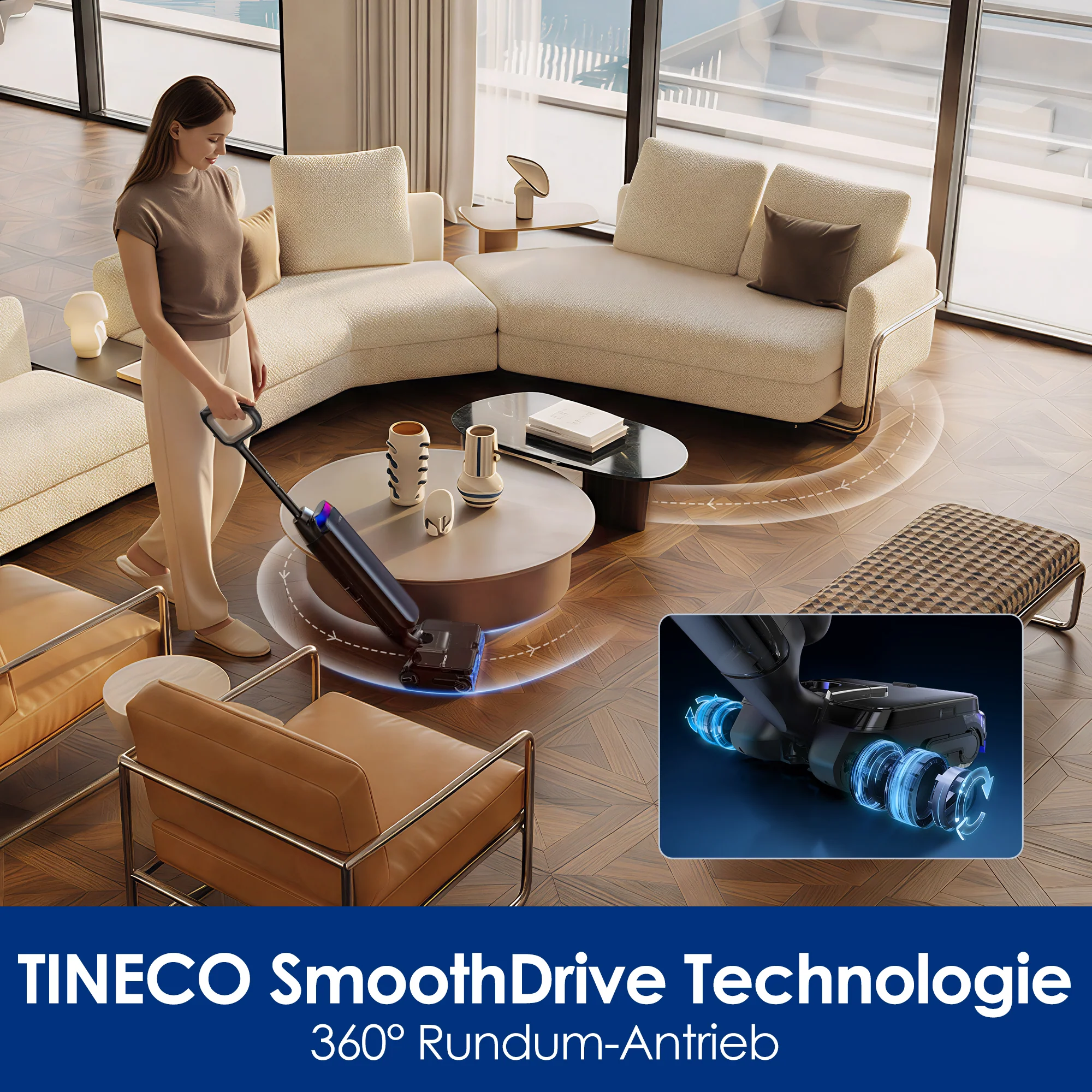 Tineco FLOOR ONE Station S9 Artist Nass- und Trockensauger - Image 7