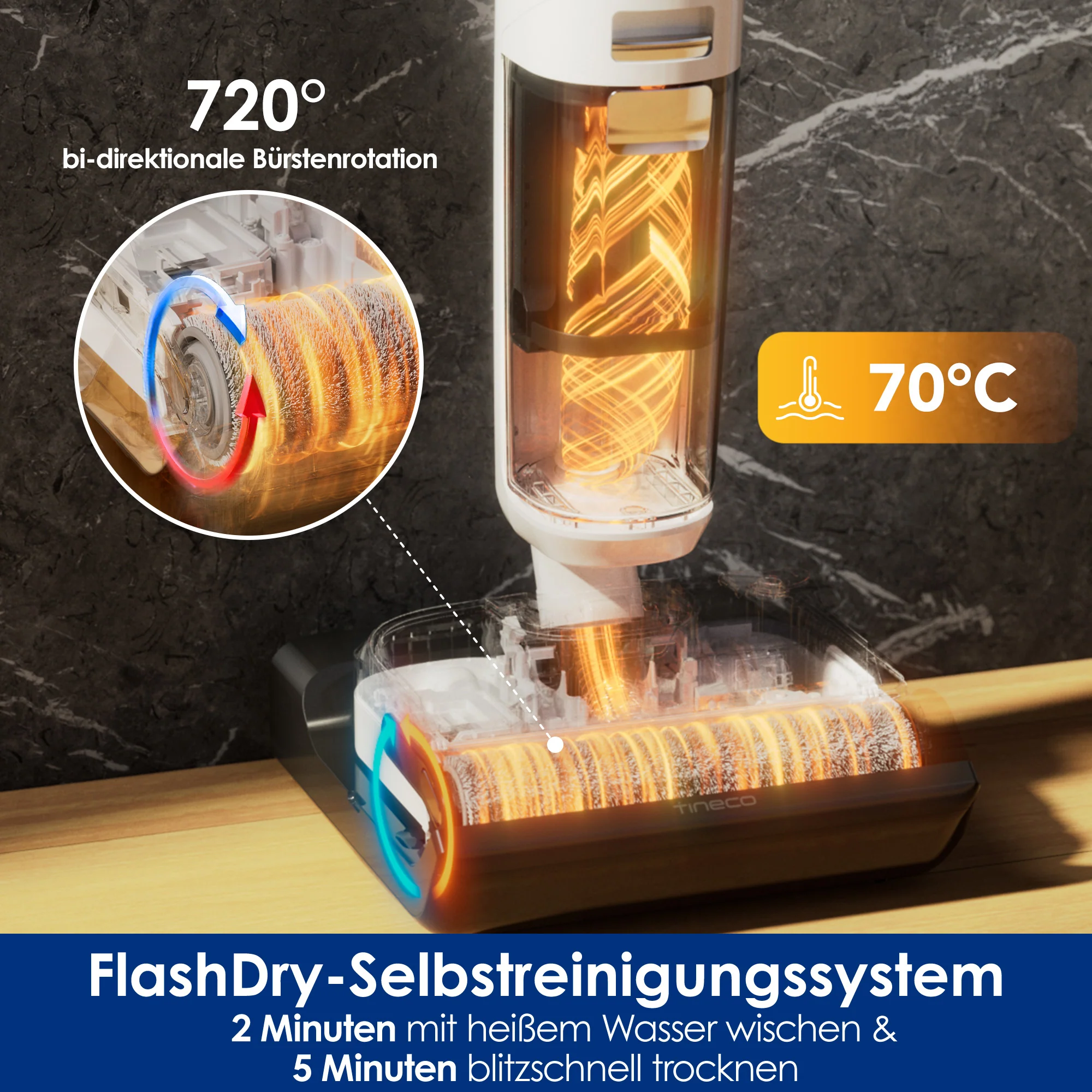 Tineco FLOOR ONE Stretch S6 intelligenter Nass- und Trockensauger - Image 6