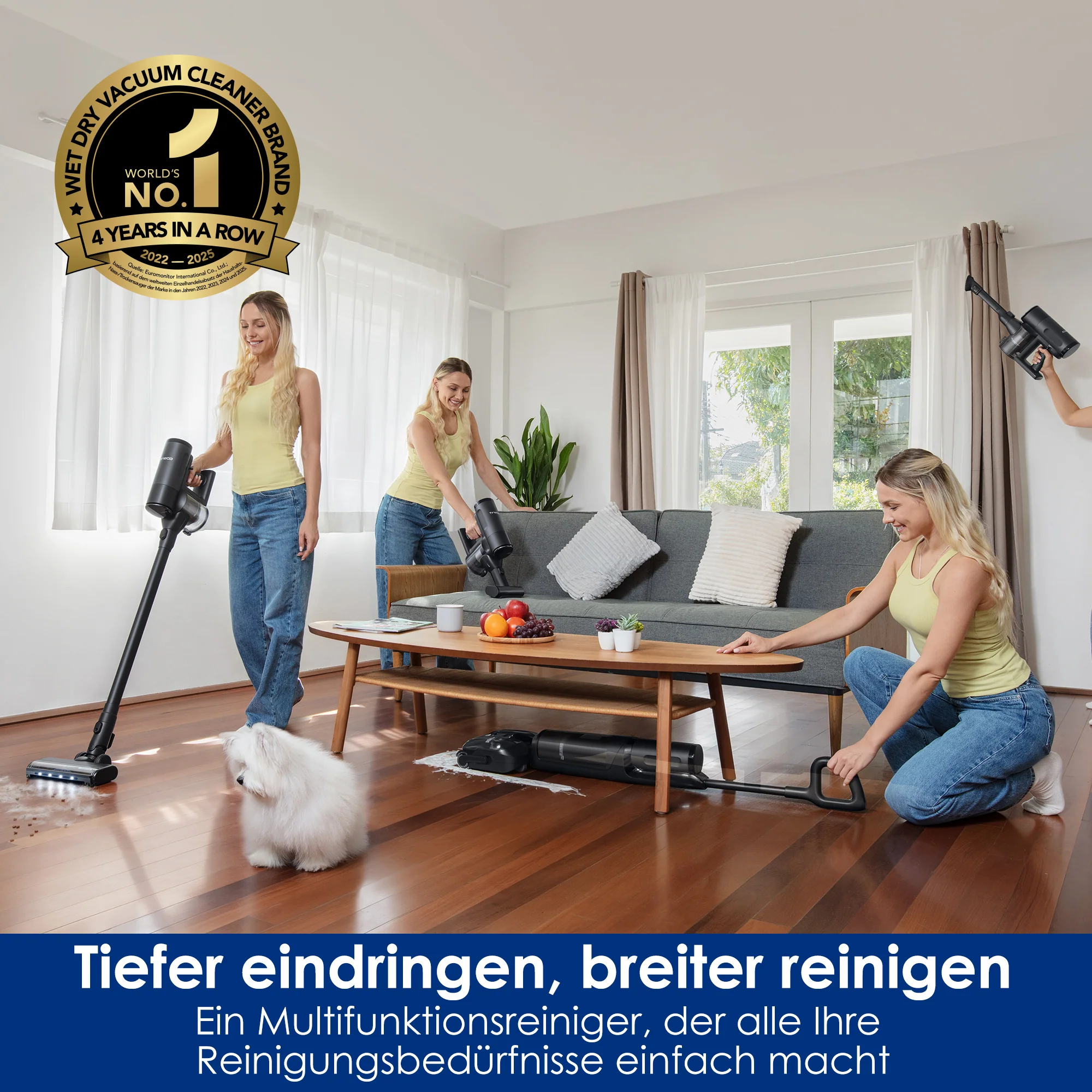 Tineco FLOOR ONE Switch S7 Stretch intelligenter Nass- und Trockensauger - Image 3