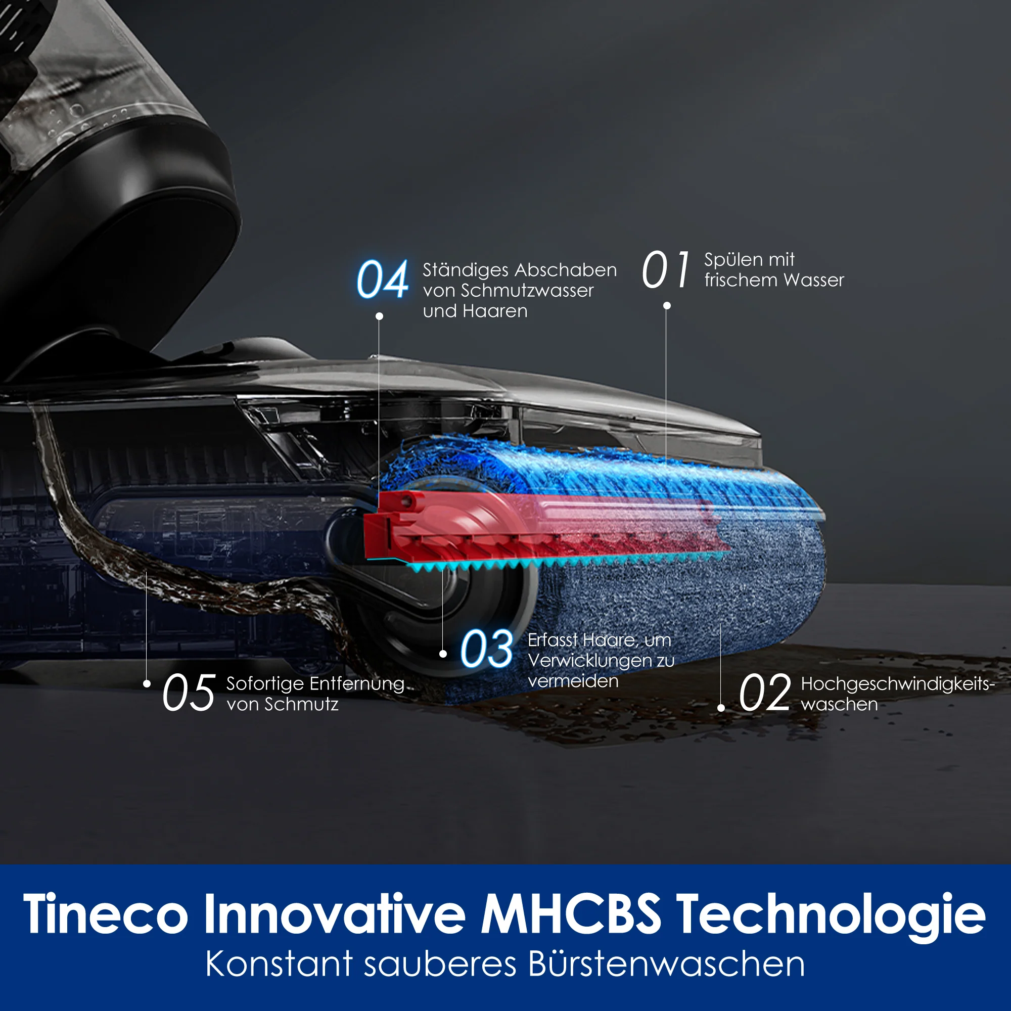 Tineco FLOOR ONE Switch S7 Stretch intelligenter Nass- und Trockensauger - Image 7