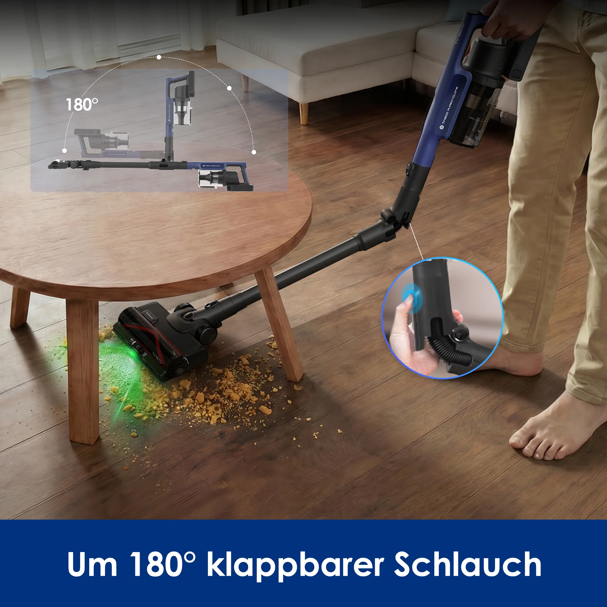 Tineco PURE ONE A70S Kabelloser Stabstaubsauger - Image 5