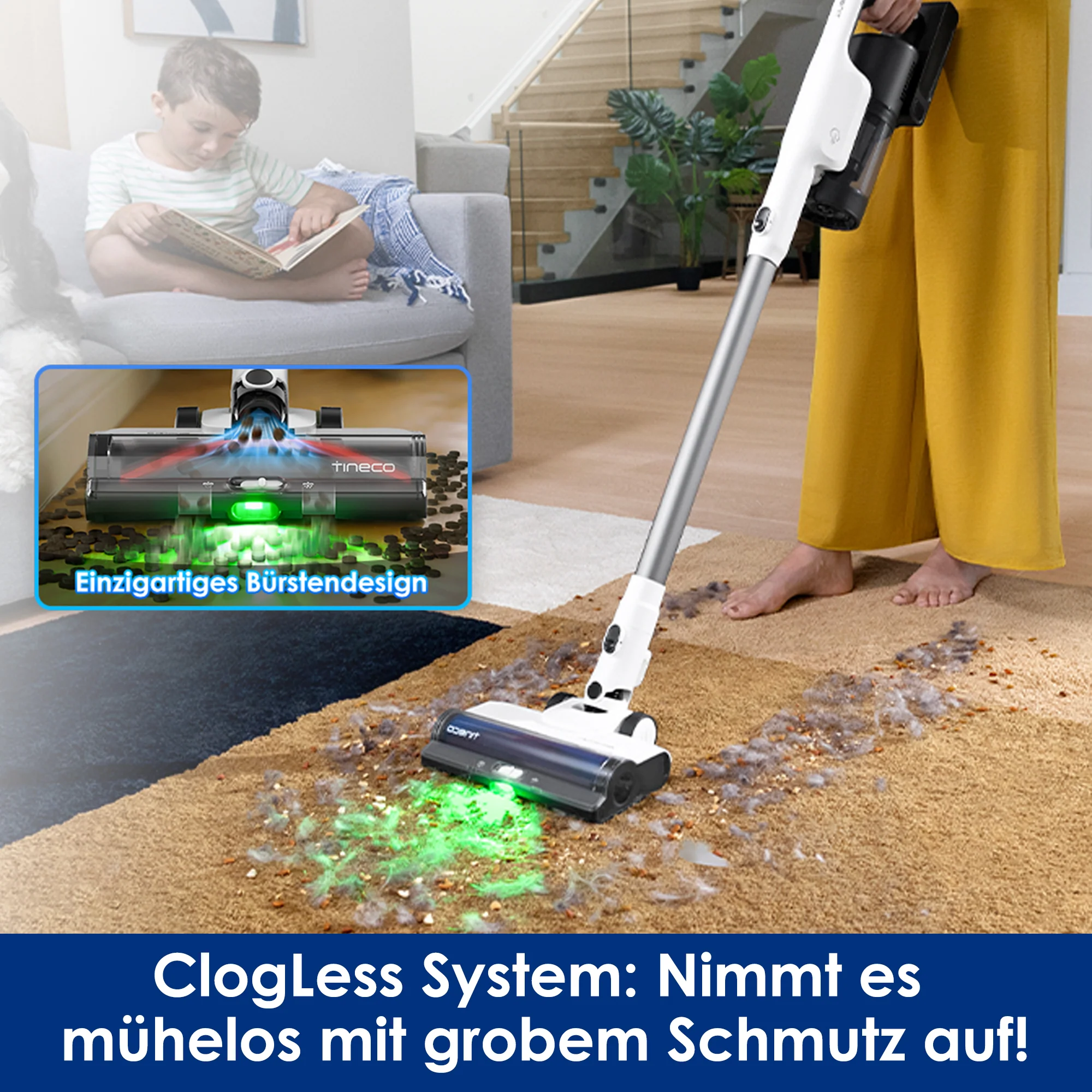 Tineco PURE ONE Station 5 Plus kabelloser smarter Staubsauger - Image 7