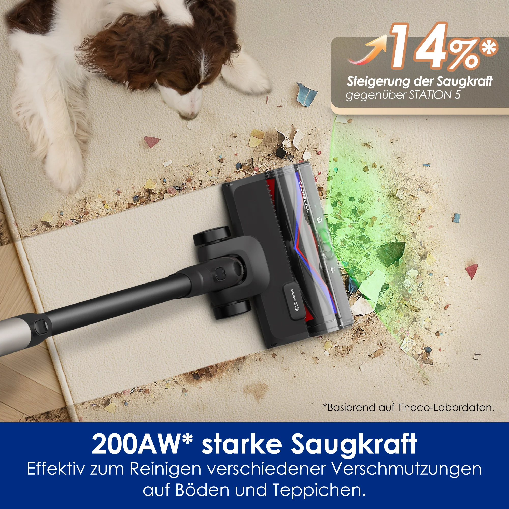 Tineco PURE ONE Station 5 Pro kabelloser smarter Staubsauger - Image 4