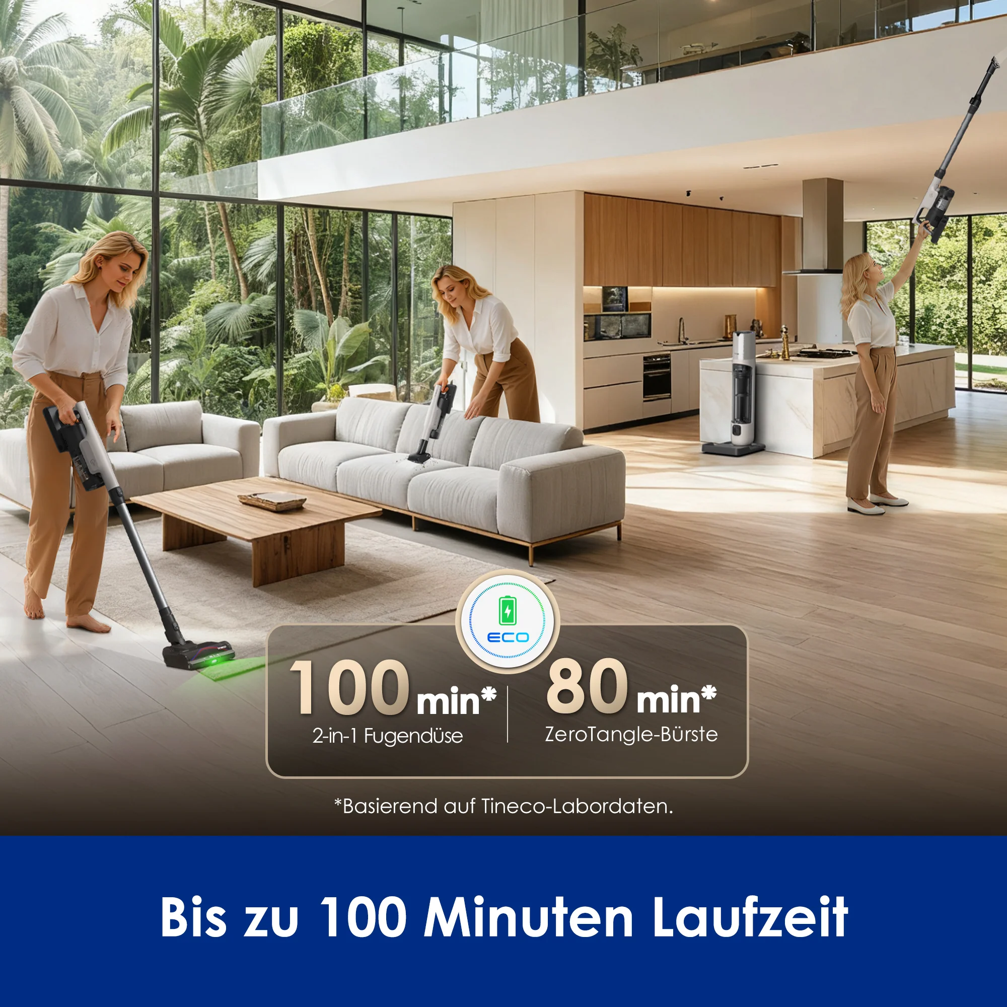 Tineco PURE ONE Station 5 Pro kabelloser smarter Staubsauger - Image 5